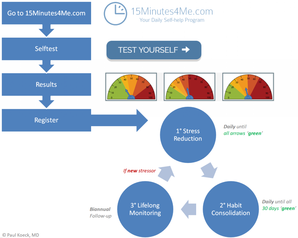 The process: How does online Selfhelp work?